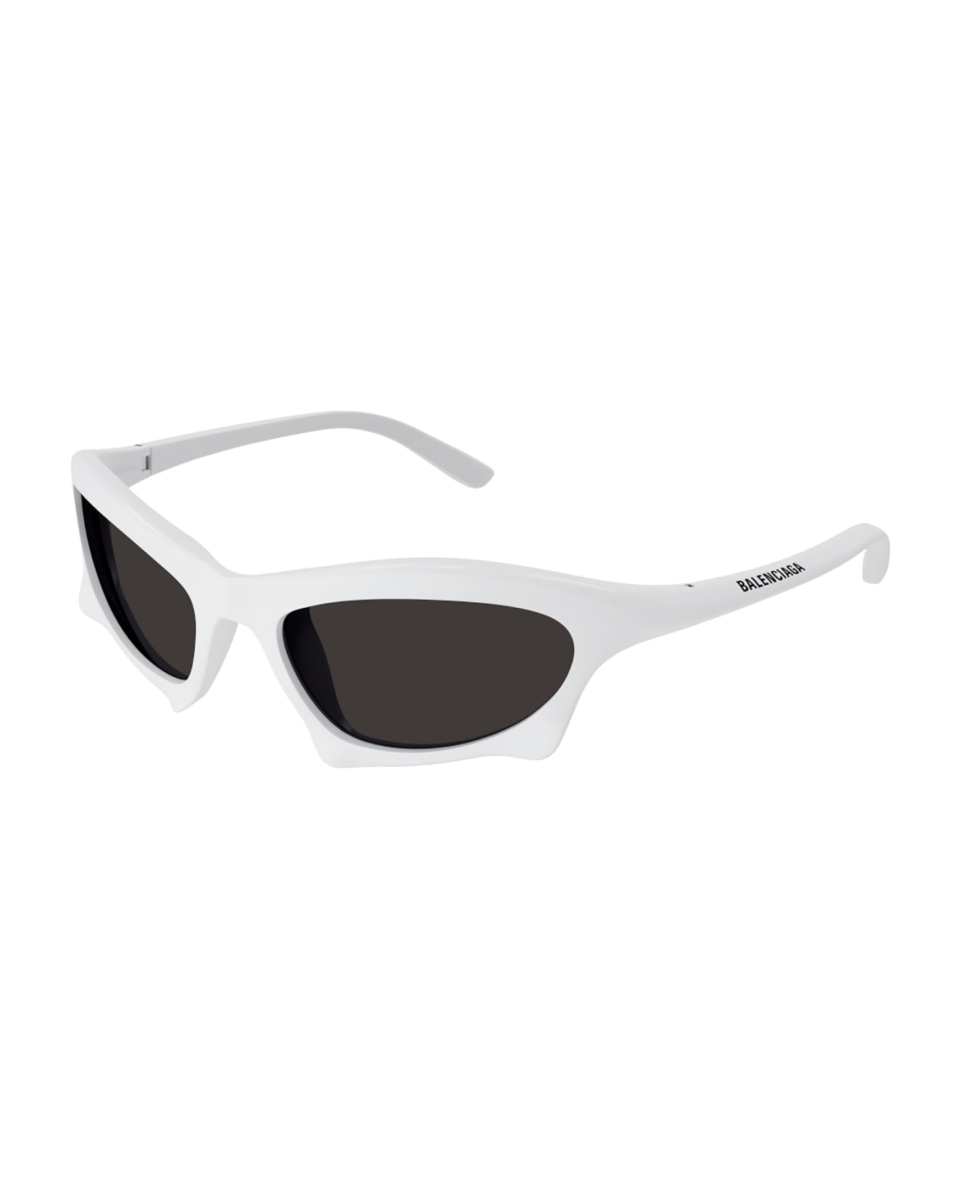 Balenciaga Eyewear BB0229S Sunglasses - White White Grey