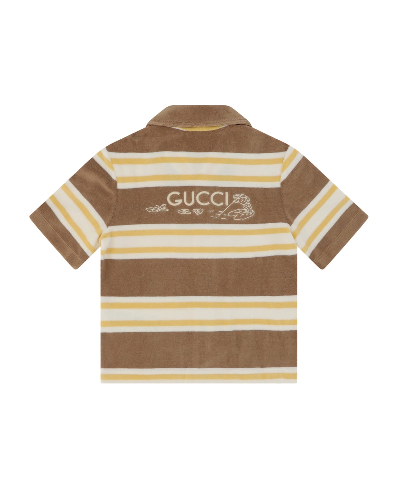 Gucci Shirt For Boy - Giallo Tシャツ＆ポロシャツ