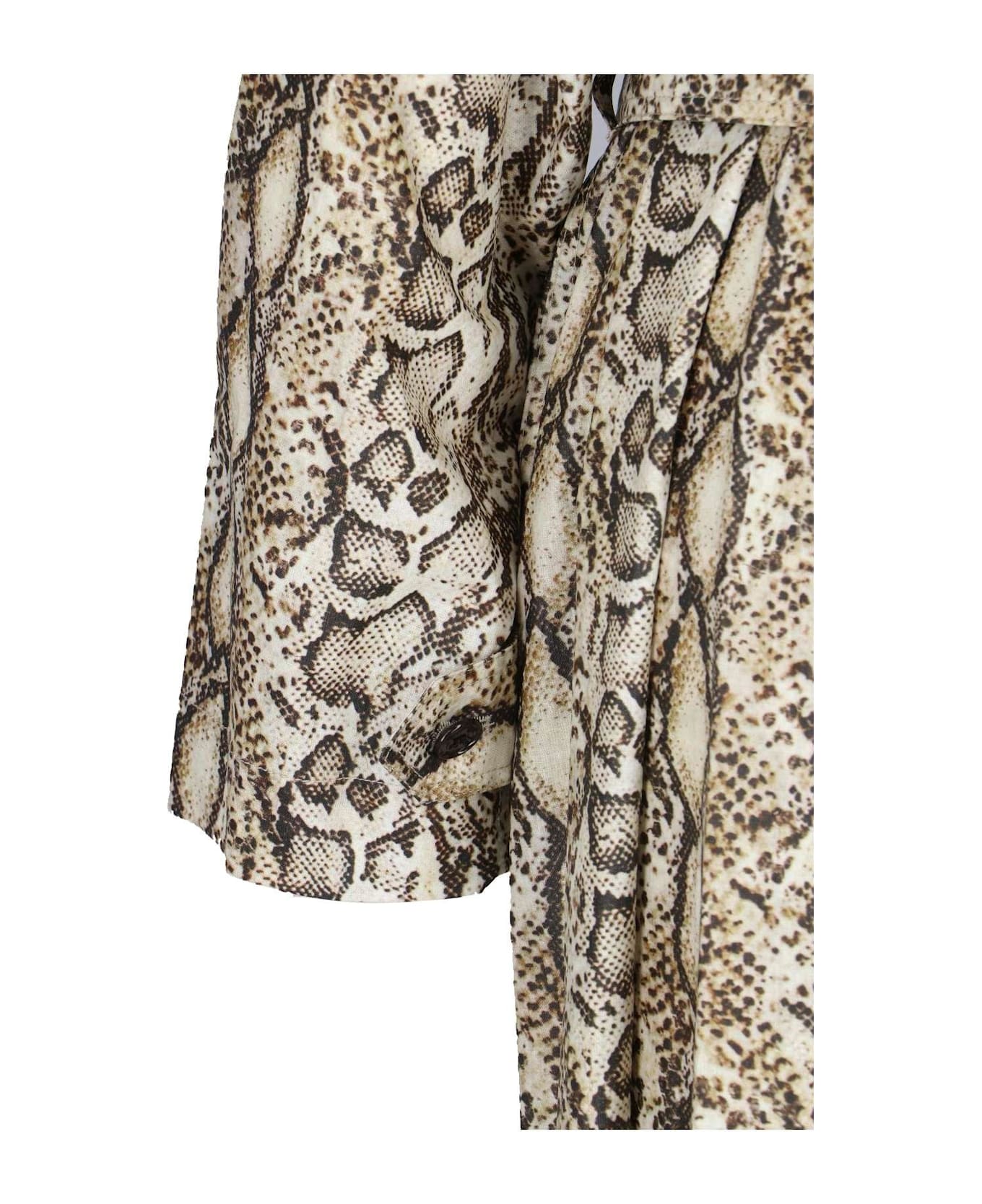 Isabel Marant Double-breasted Belted Trench Coat - Beige