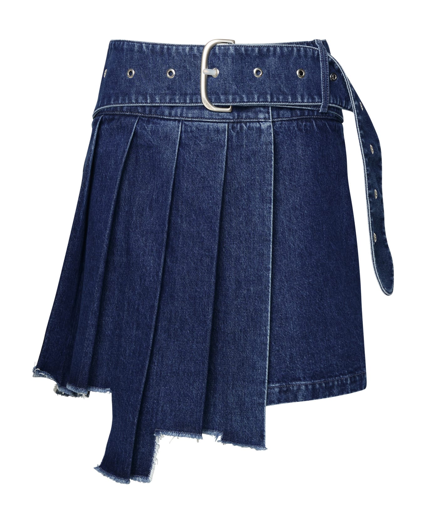 Off-White Blue Demin Skirt - Blue スカート
