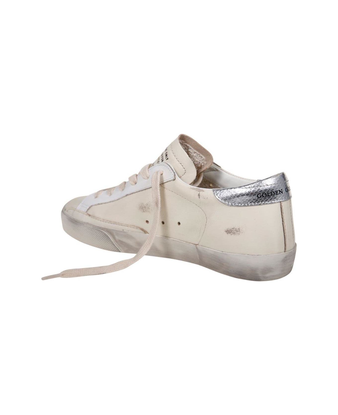 Golden Goose Super Star Lace-up Sneakers - Brown