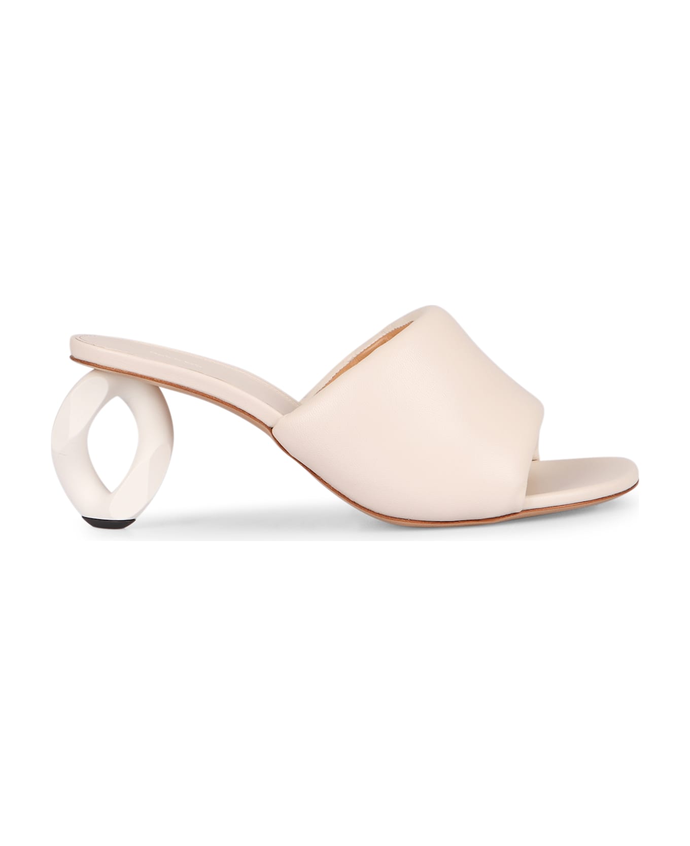 J.W. Anderson Leather Mules - White