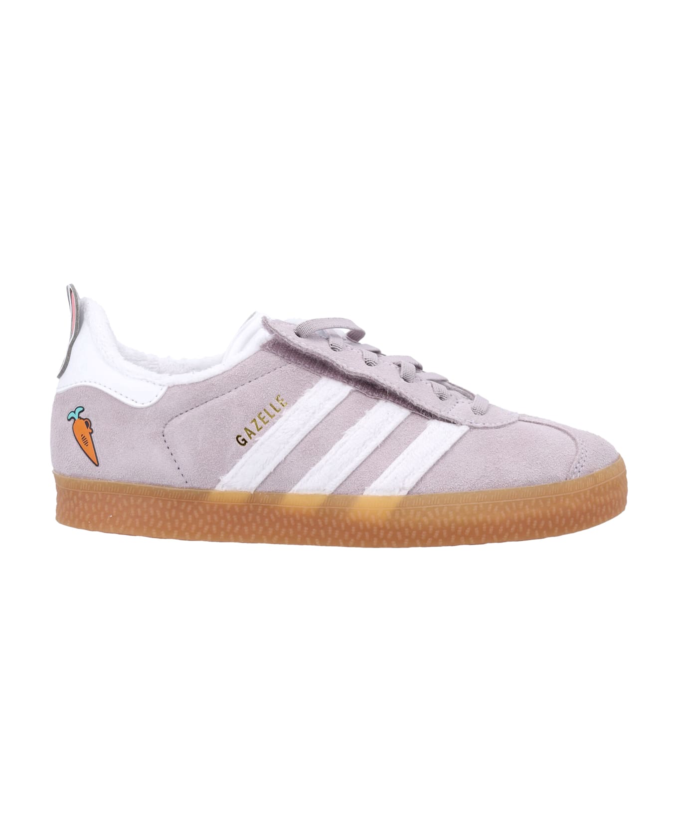 Adidas Originals Kid - Disney Gazelle Suede Sneakers - GREY/CLOUD WHITE/GUM