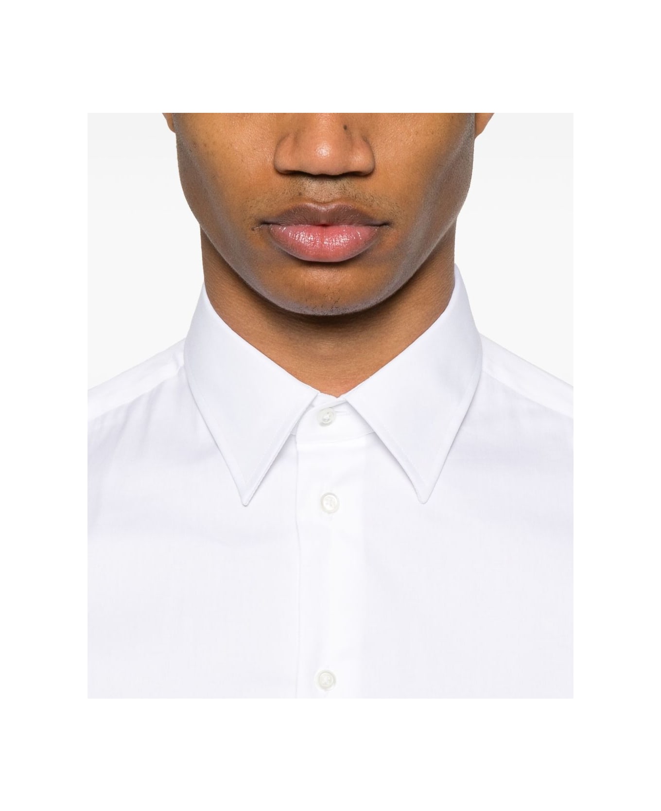 Emporio Armani Cotton Shirt - White