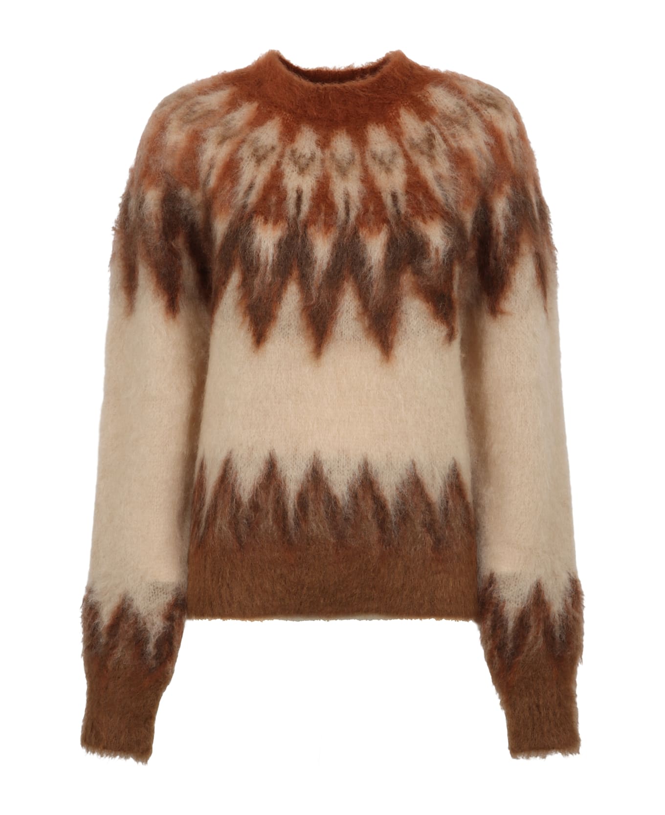 Marant Étoile Natania Wool-mohair Sweater - Orange