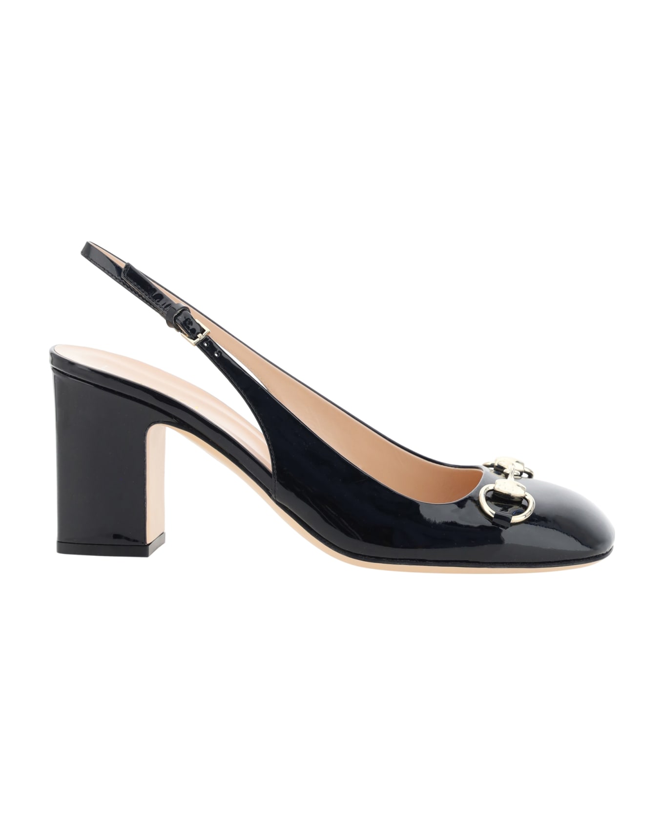 Gucci Black Leather Pumps - NERO