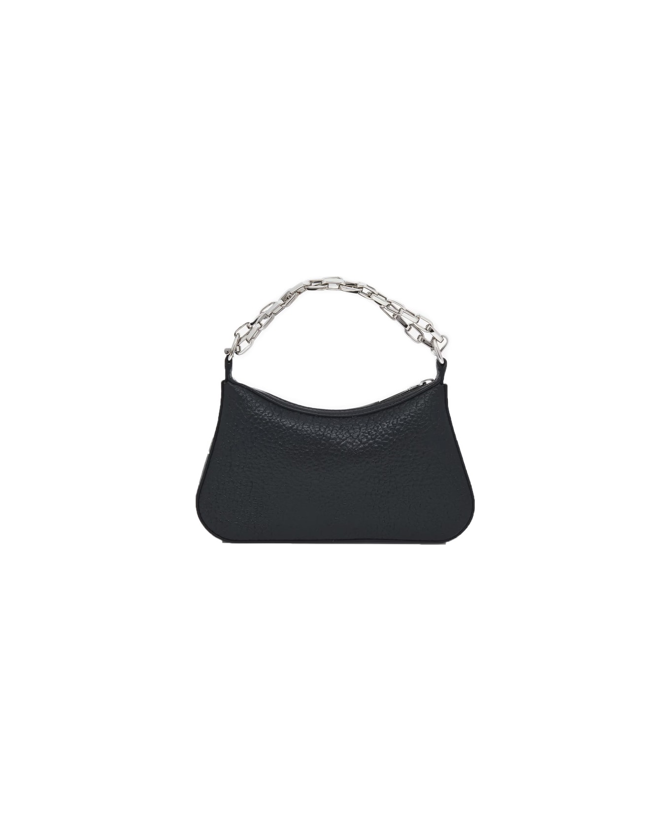 Alexander McQueen Mini T-buckle Clutch Bag - BLACK