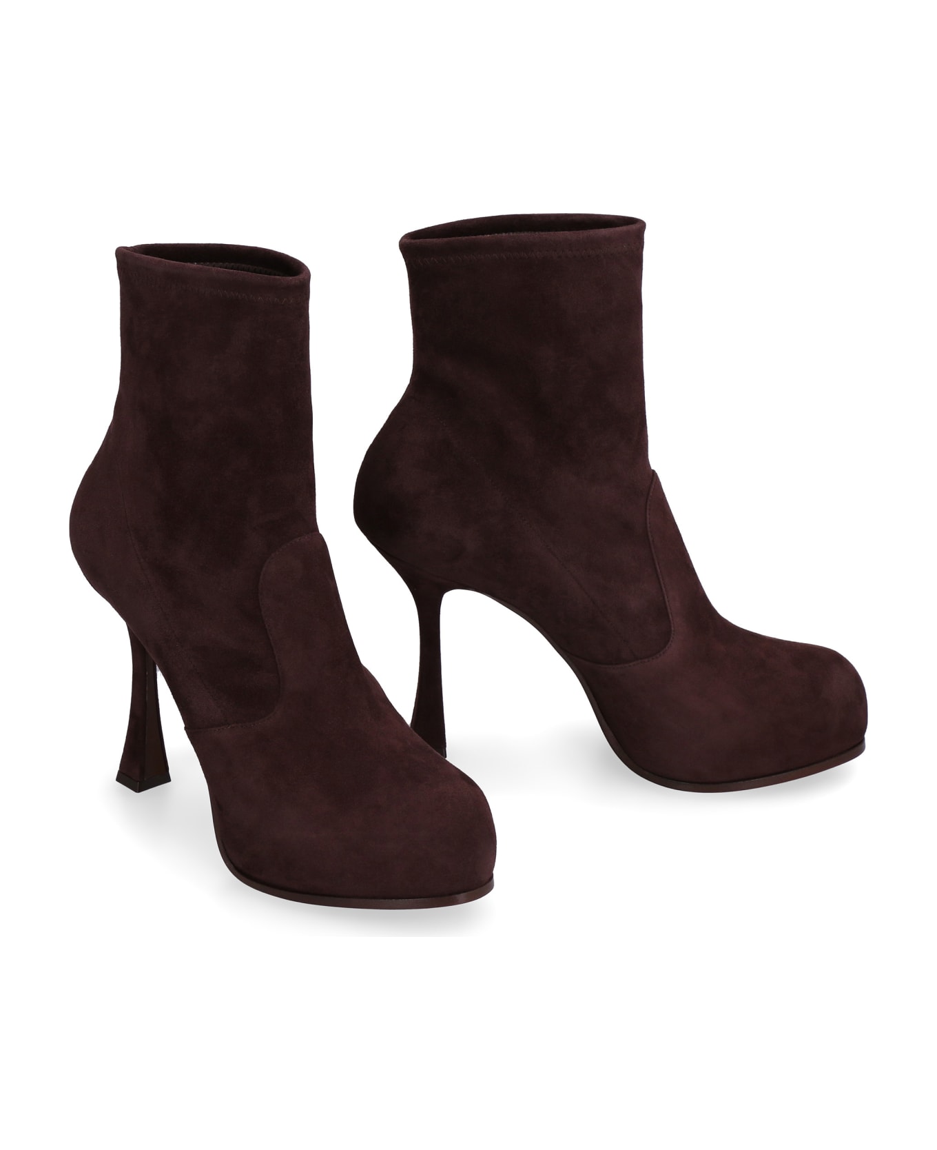 Casadei Suede Ankle Boots - brown ブーツ