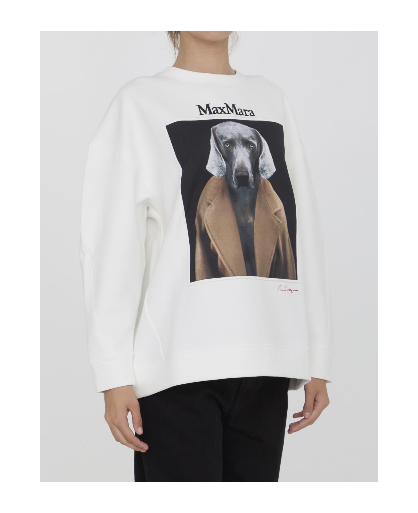 Max Mara Bacco Sweatshirt - Fondo Vaniglia