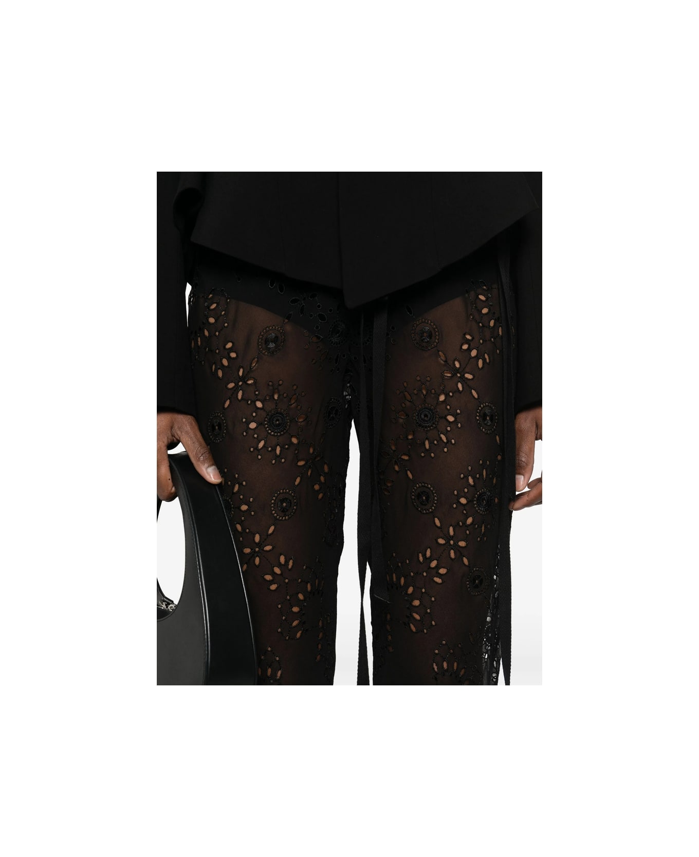 Ann Demeulemeester Pant - BLACK