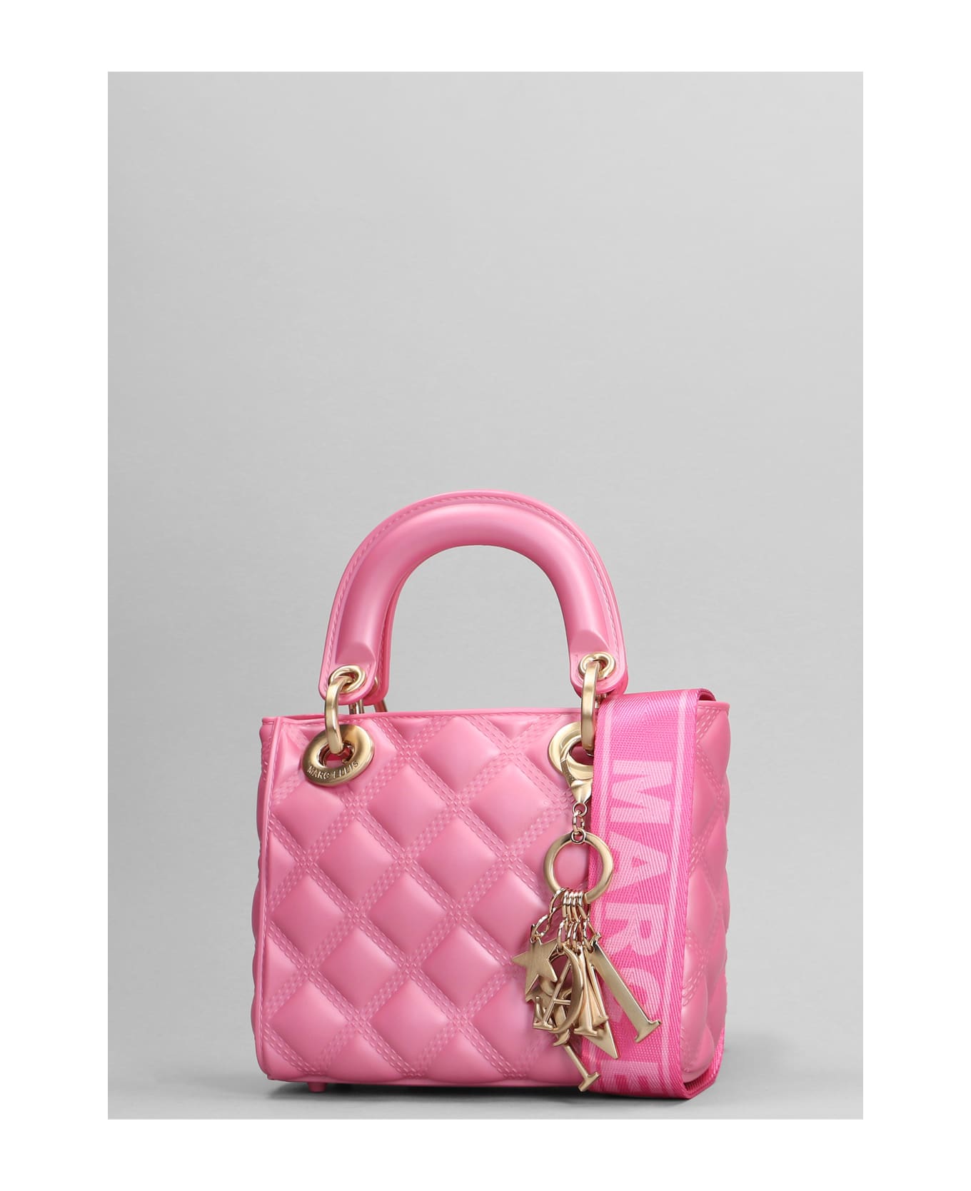 Marc Ellis Flat Missy S Shoulder Bag In Rose-pink Pvc - rose-pink