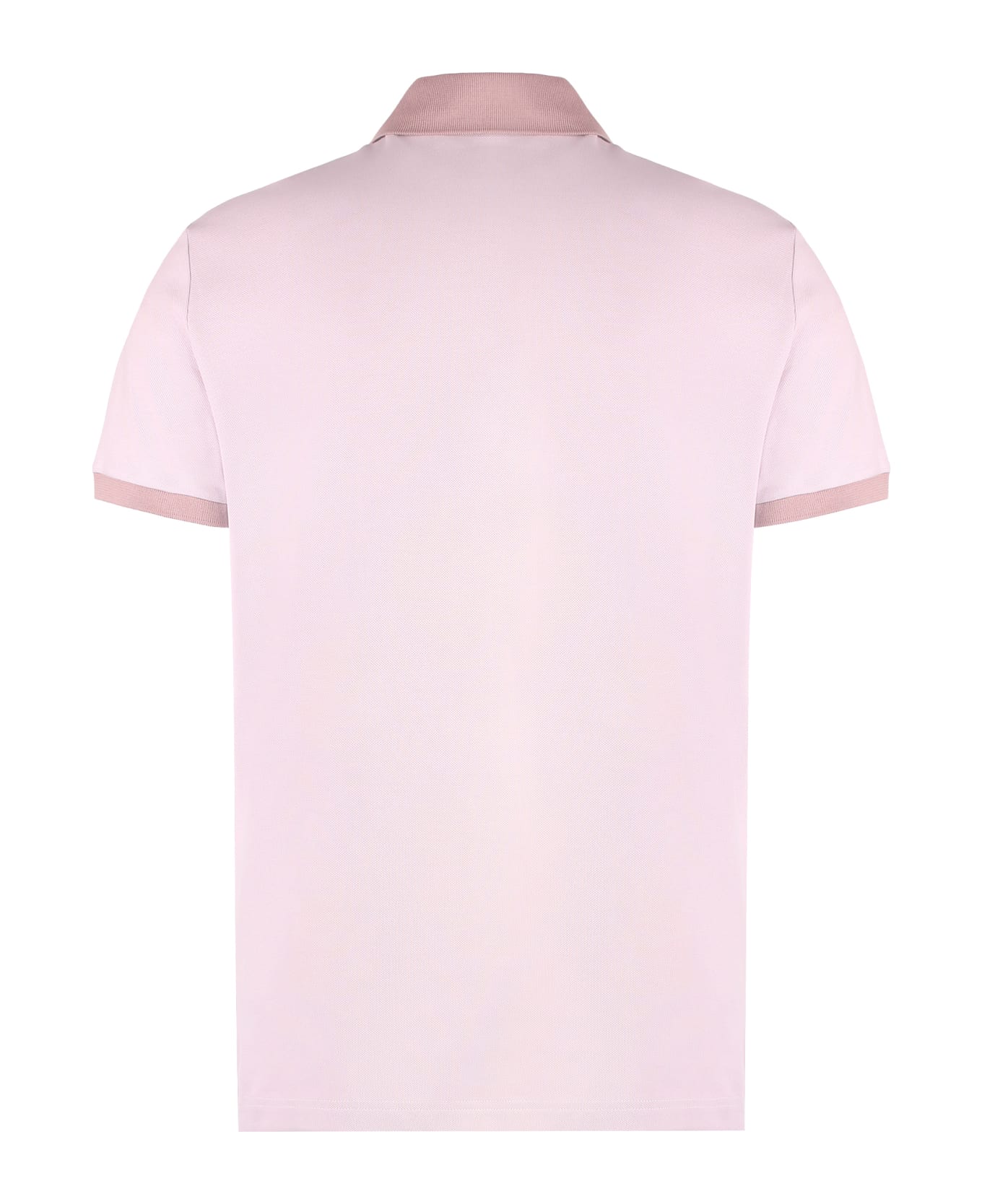 Etro Short Sleeve Cotton Polo Shirt - Pink ポロシャツ