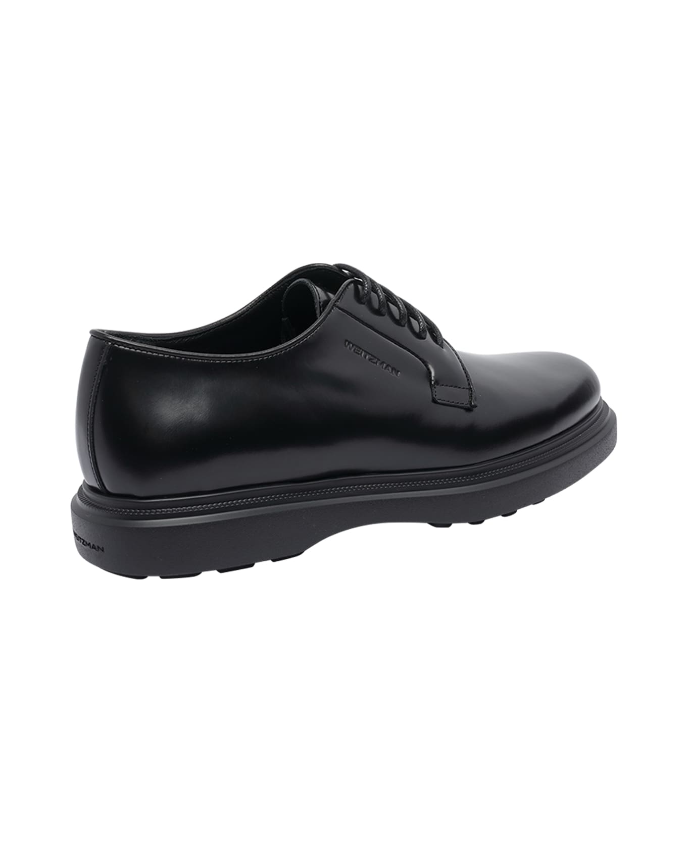 Stuart Weitzman Benson Laced Up Shoes - Black