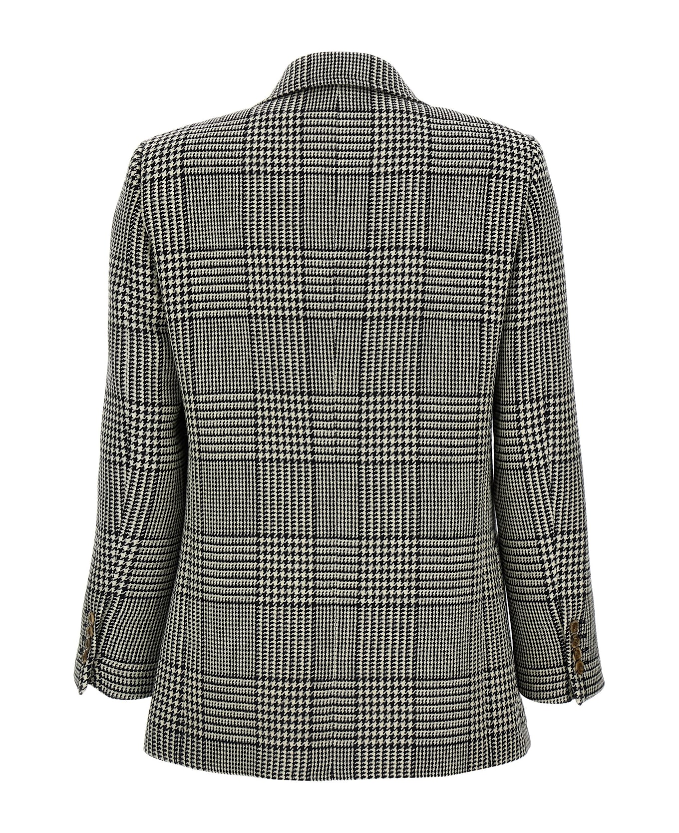 Valentino Garavani Double-breasted Blazer - White/Black