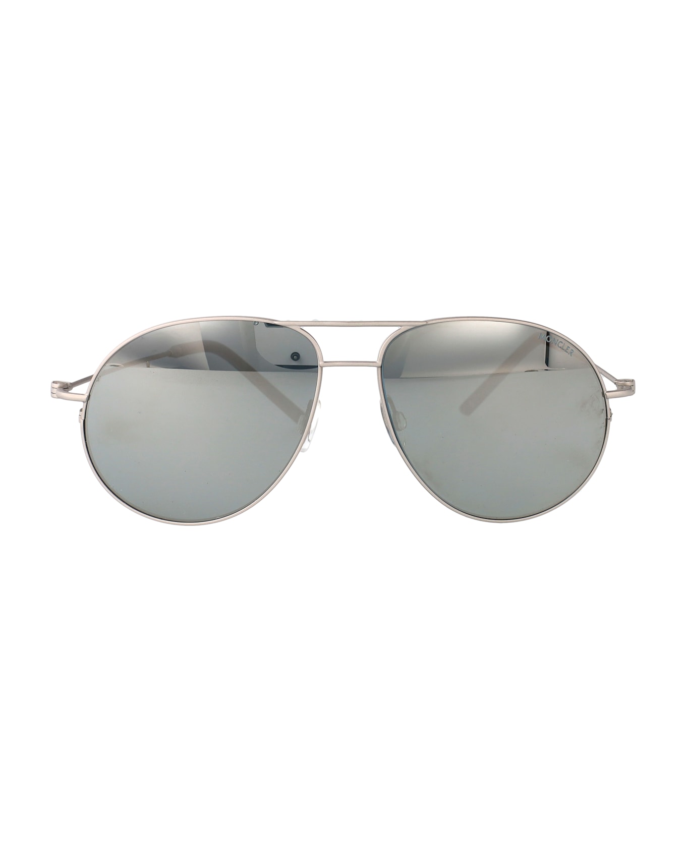 Moncler Eyewear Flyze Sunglasses - MATTE SILVER 