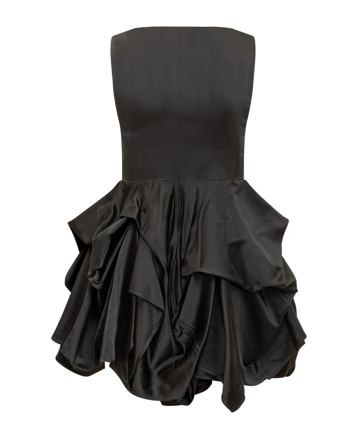 J.W. Anderson Peplum Bustier Dress - BLACK ワンピース＆ドレス