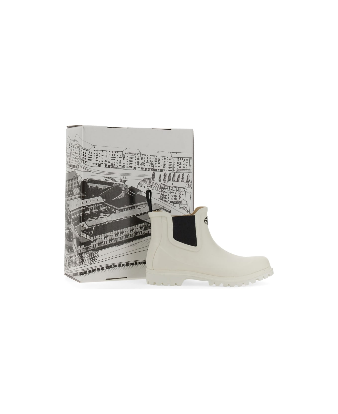 Superga Rubber Boot - WHITE ブーツ