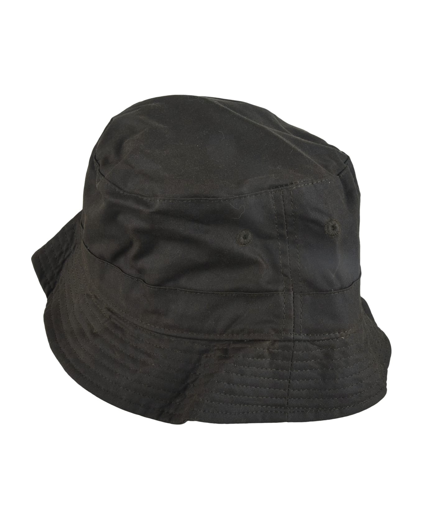 Barbour Logo Classic Bucket Hat - Olive