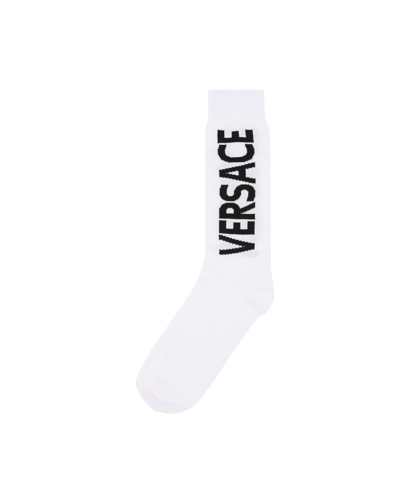 Versace Socks - Bianco+nero