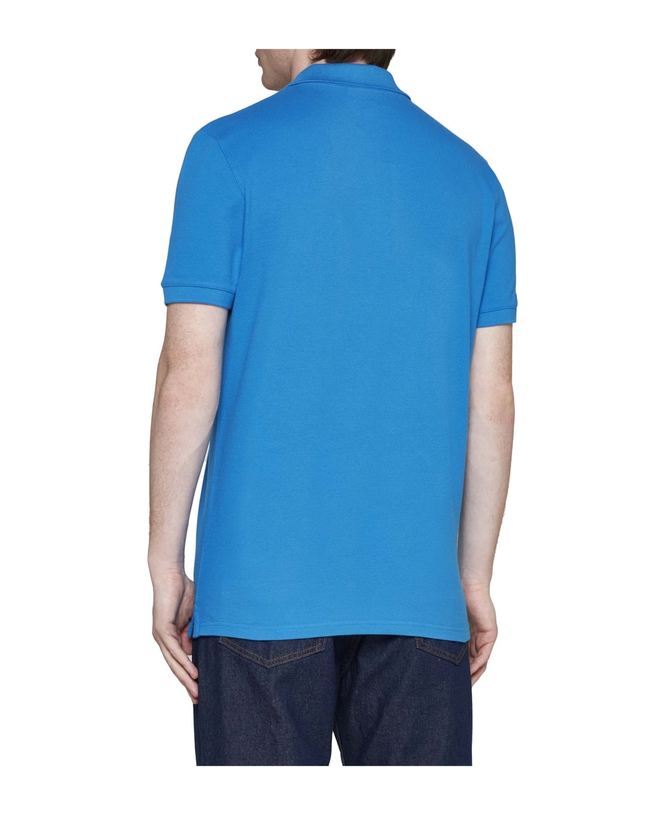 Maison Kitsuné Polo Shirt - Enamel blue