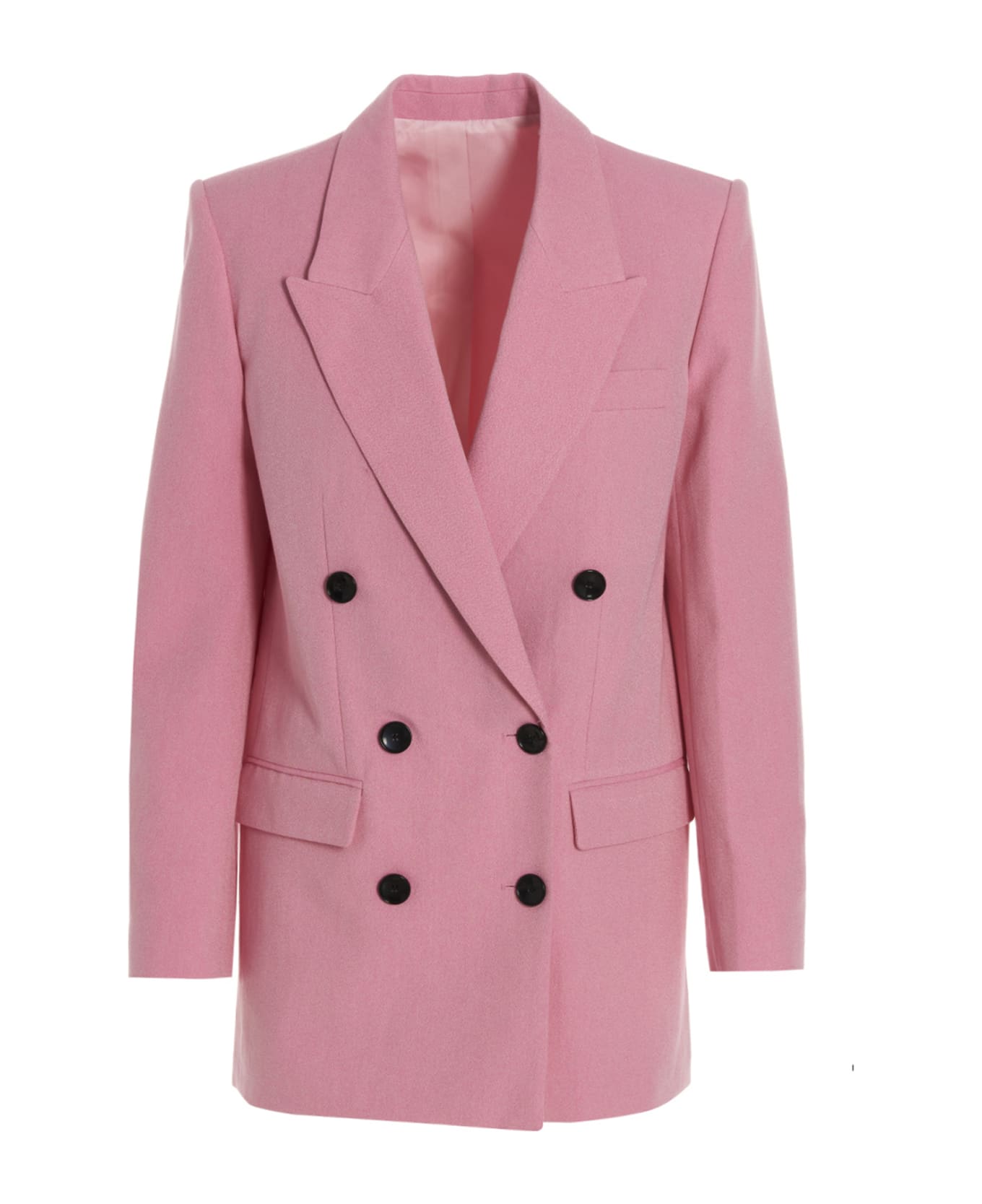 Isabel Marant Viscose-cotton Blend Blazer - Pink コート