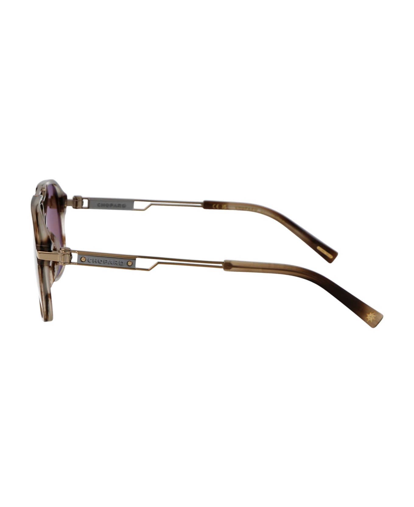 Chopard Sch347 Sunglasses - 6YHP BROWN サングラス