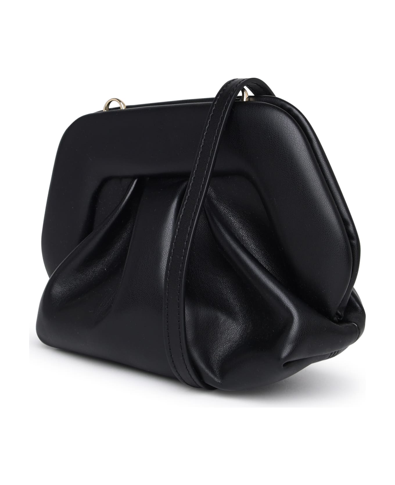 THEMOIRè Gea Bag In Black Vegan Leather - Black