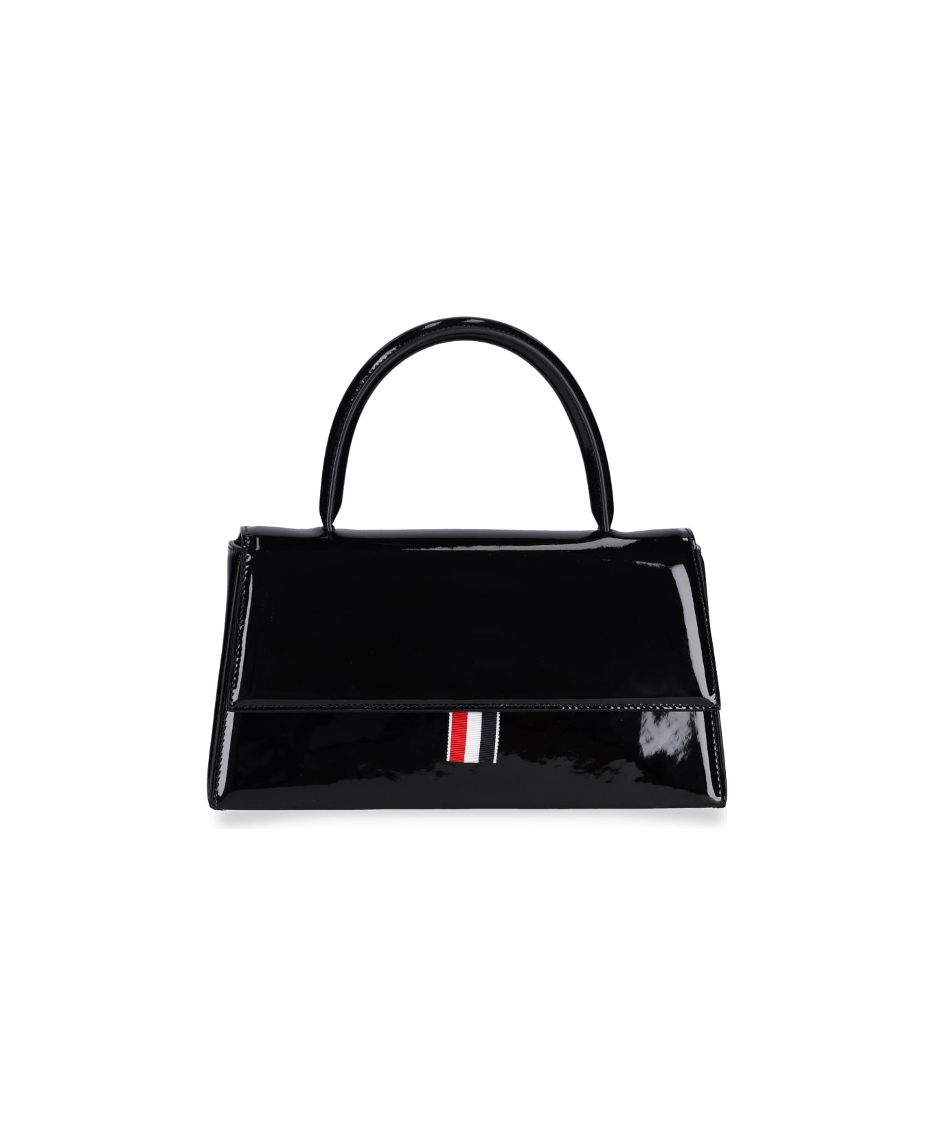 Thom Browne Logo Handbag - Black