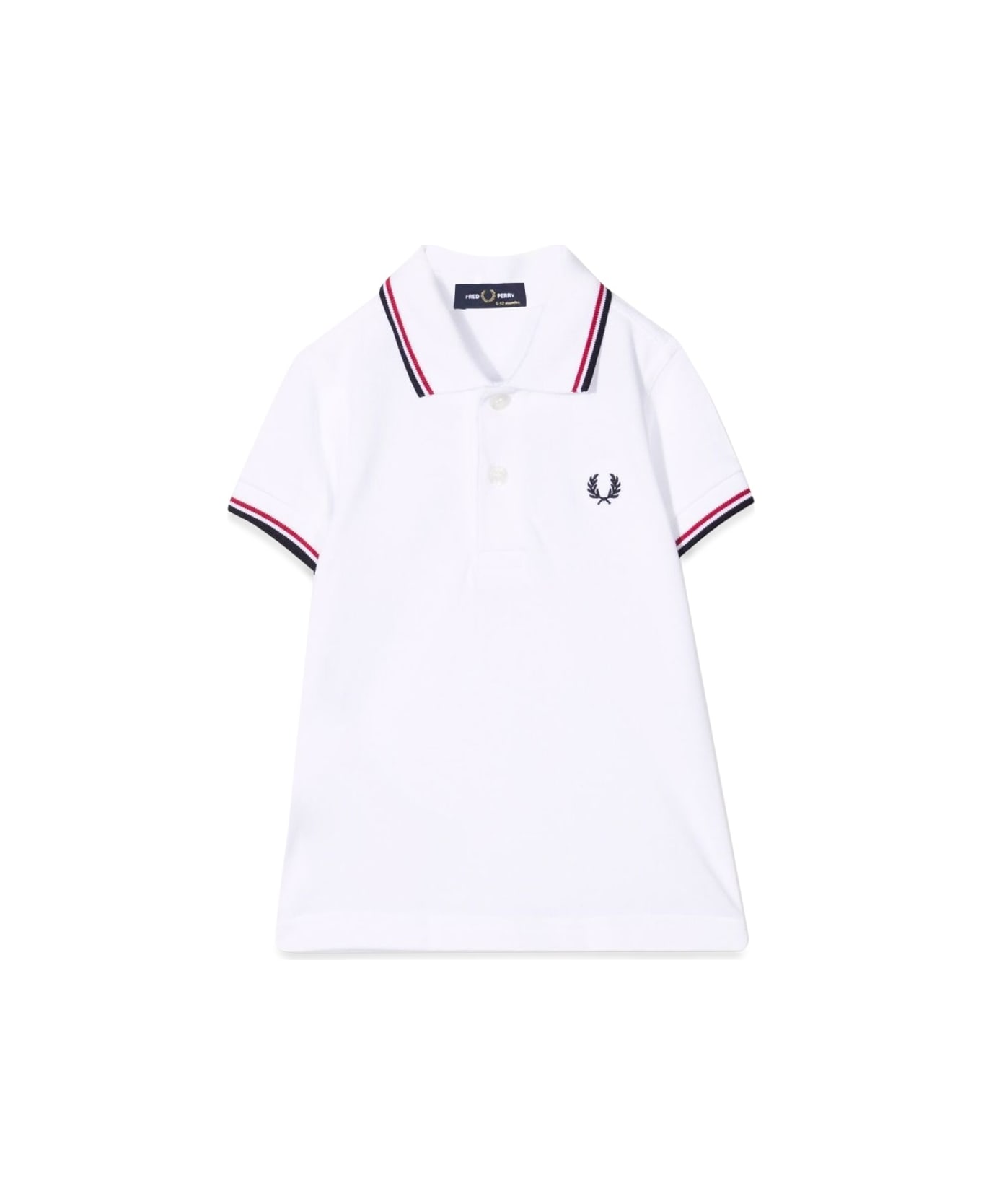 Fred Perry My First Fred Perry Shirt - WHITE