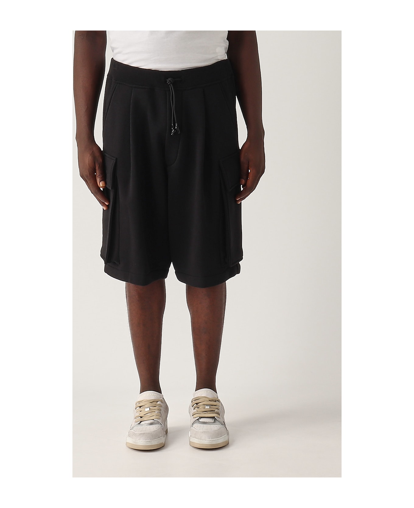 Dsquared2 Baloon Cargo Short Shorts - NERO