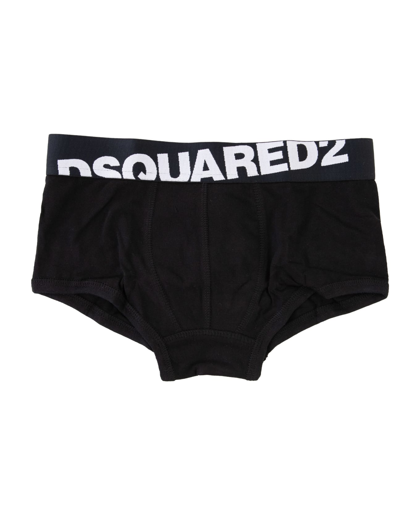 Dsquared2 Jersey Boxer With Logoed Elastic - Back