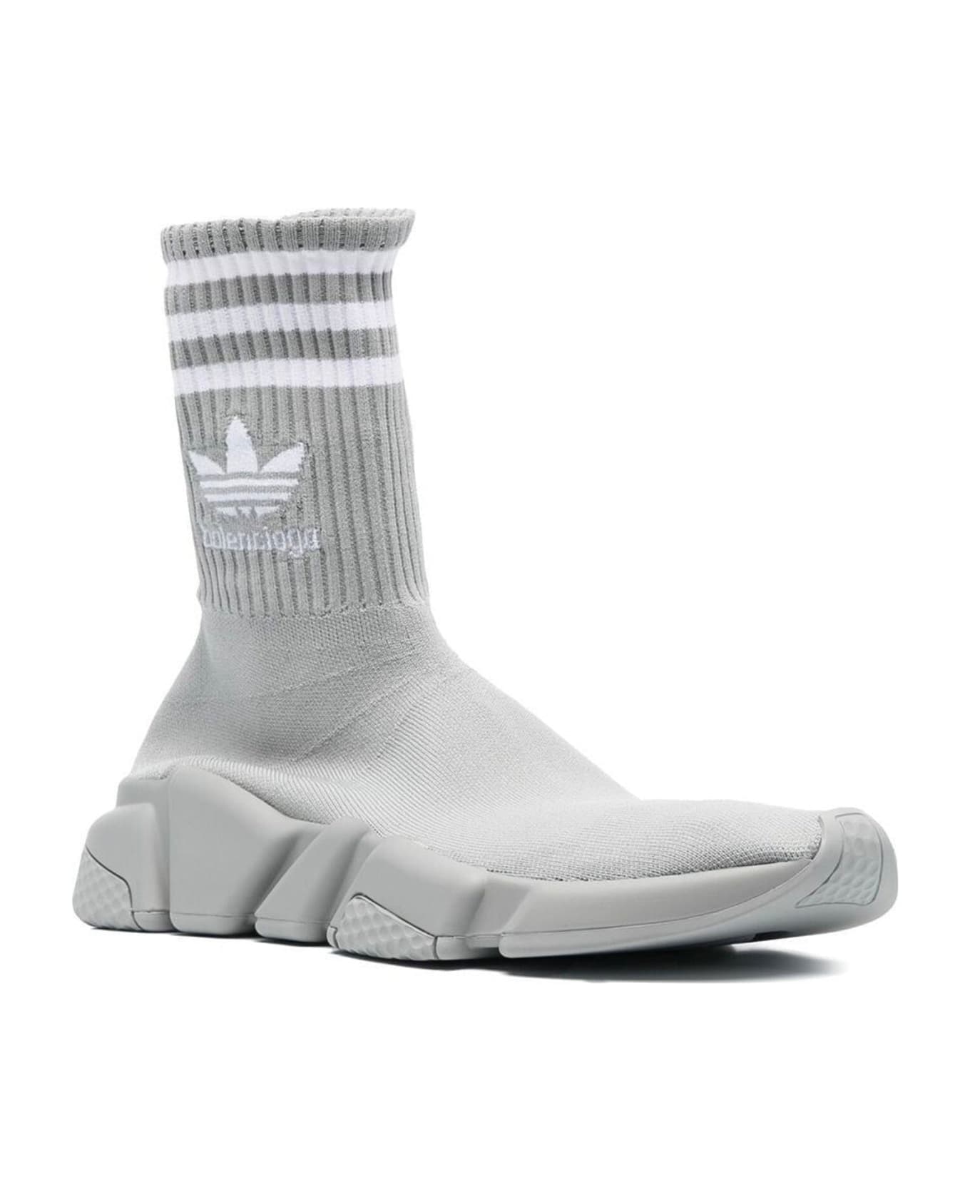 Balenciaga X Adidas Speed 2.0 Lt Sock Sneakers - Gray
