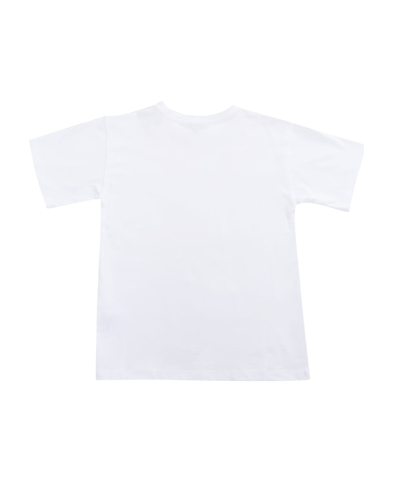 Moschino White T-shirt With Logo - WHITE