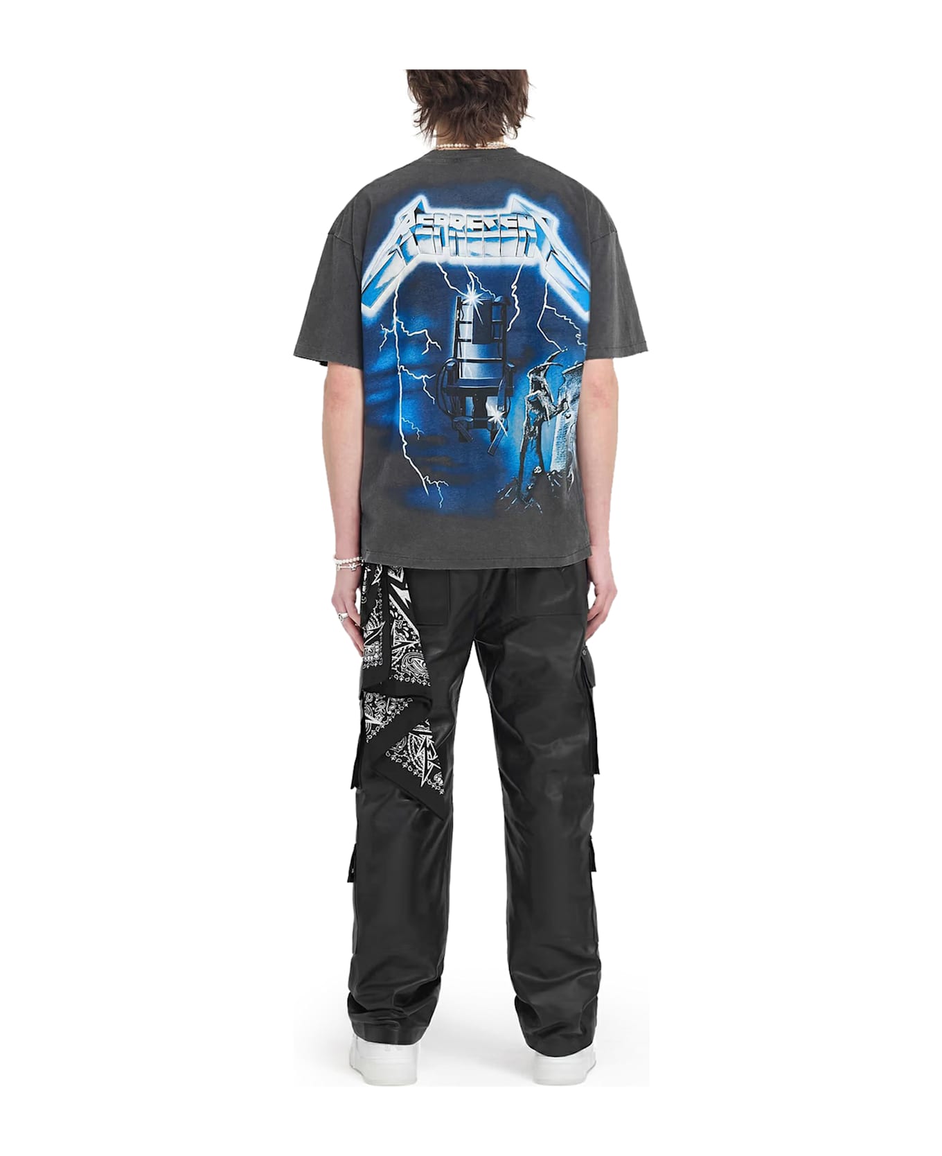 REPRESENT Metallica Ride The Lightning Ss T-shirt - Grigio