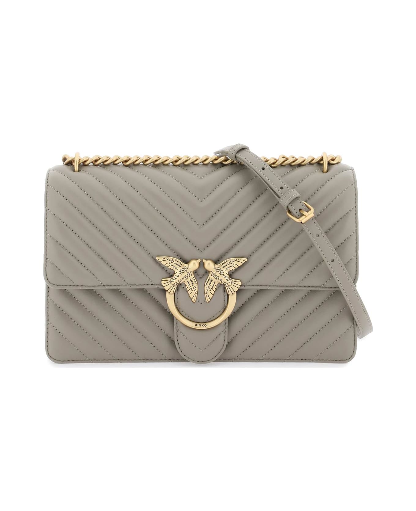 Pinko Classic Love Bag One - Noce-antique Gold