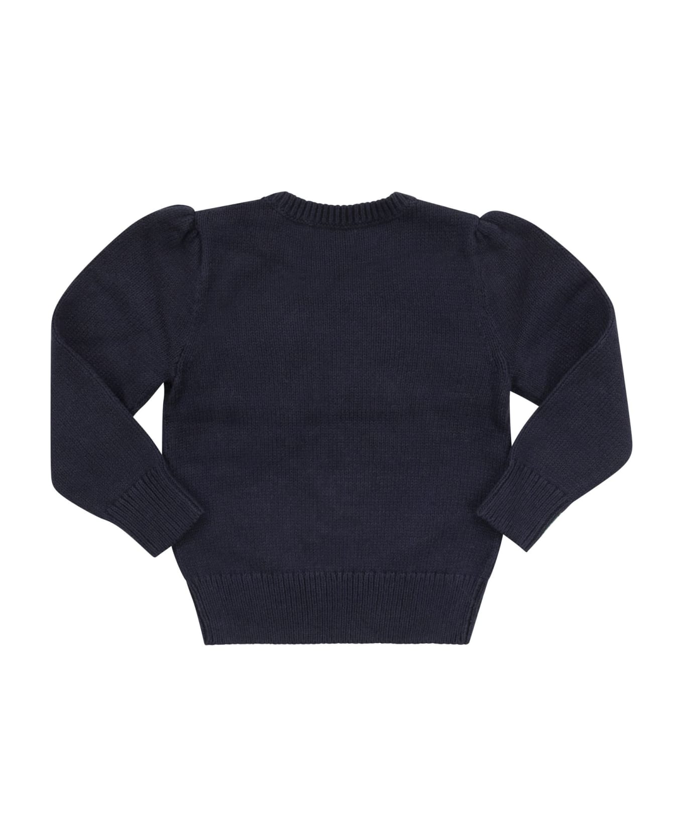 Polo Ralph Lauren Cotton-blend Jersey Polo Bear - Navy Blue ニットウェア＆スウェットシャツ