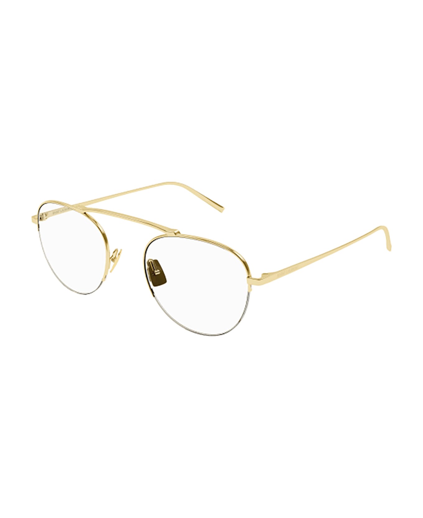 Saint Laurent Eyewear SL 576 Eyewear - Gold Gold Transparent