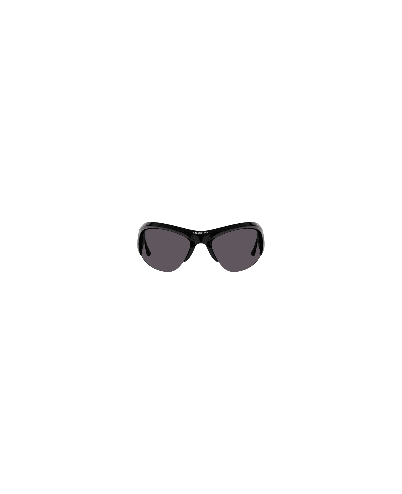 Balenciaga Eyewear BB0232S Sunglasses - Black Silver Grey