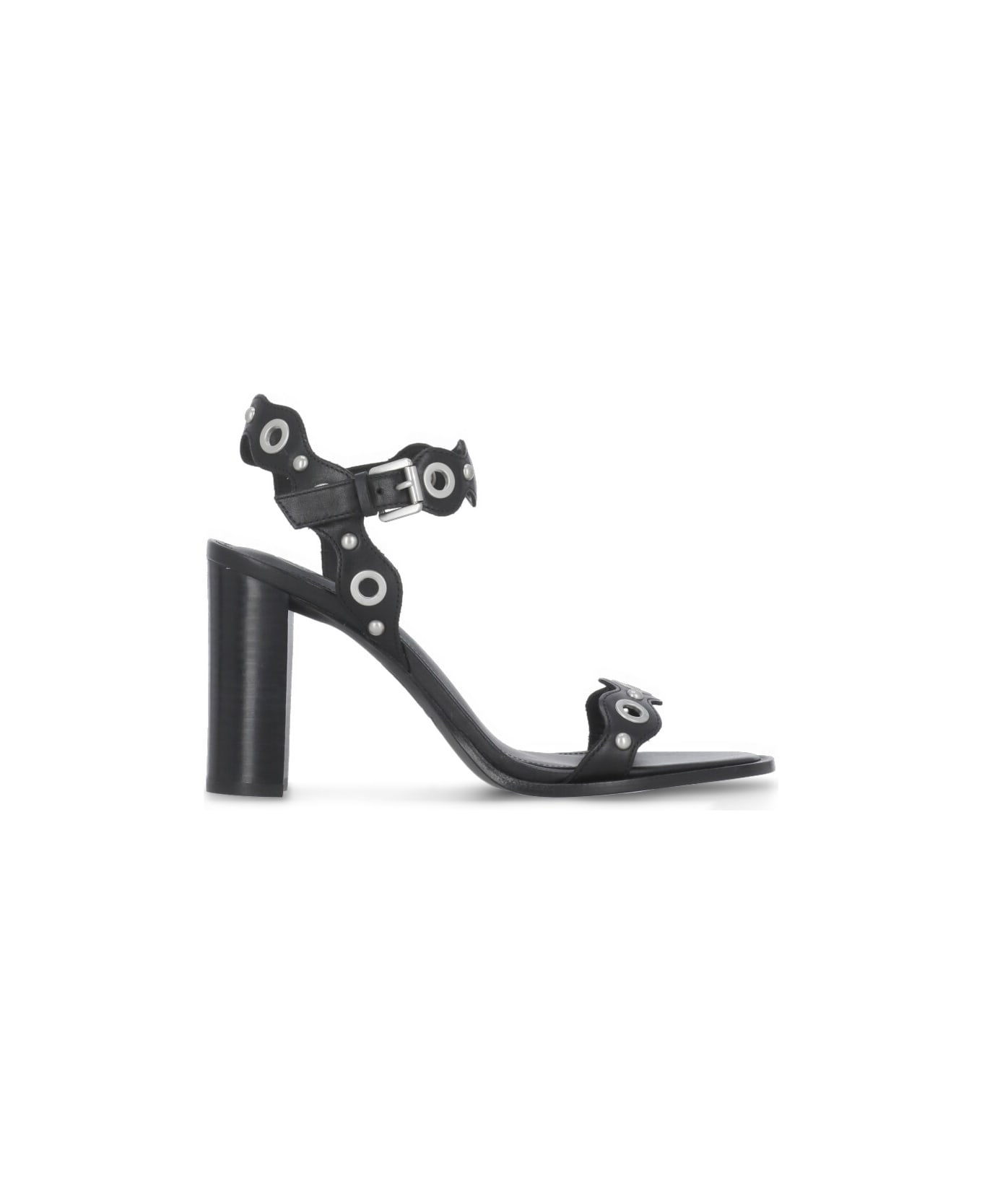 Ash Keira Heeled Sandals - Black
