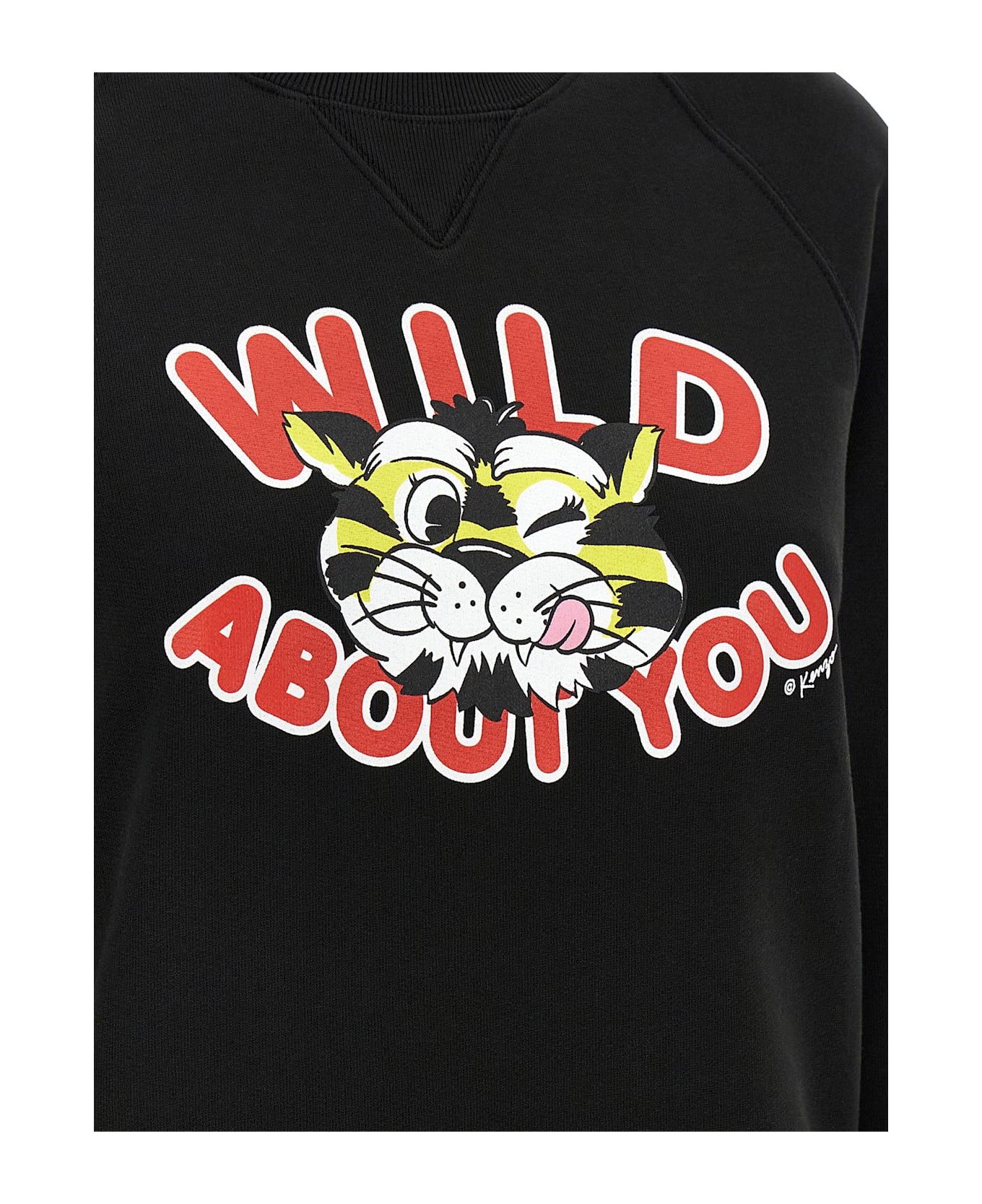 Kenzo 'wild Tiger' Sweatshirt - Black  