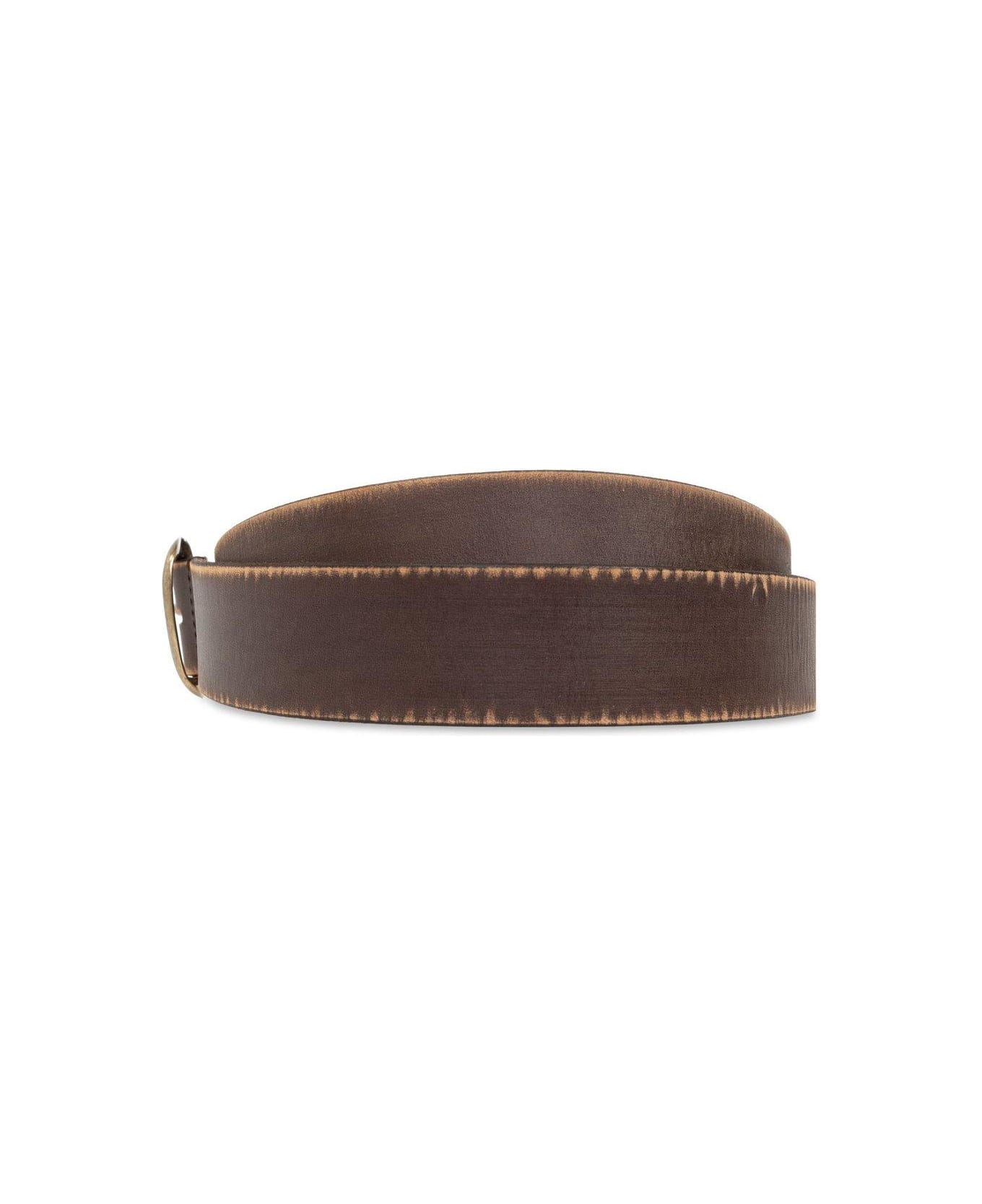 Dsquared2 Vintage Buckle Belt - Marrone