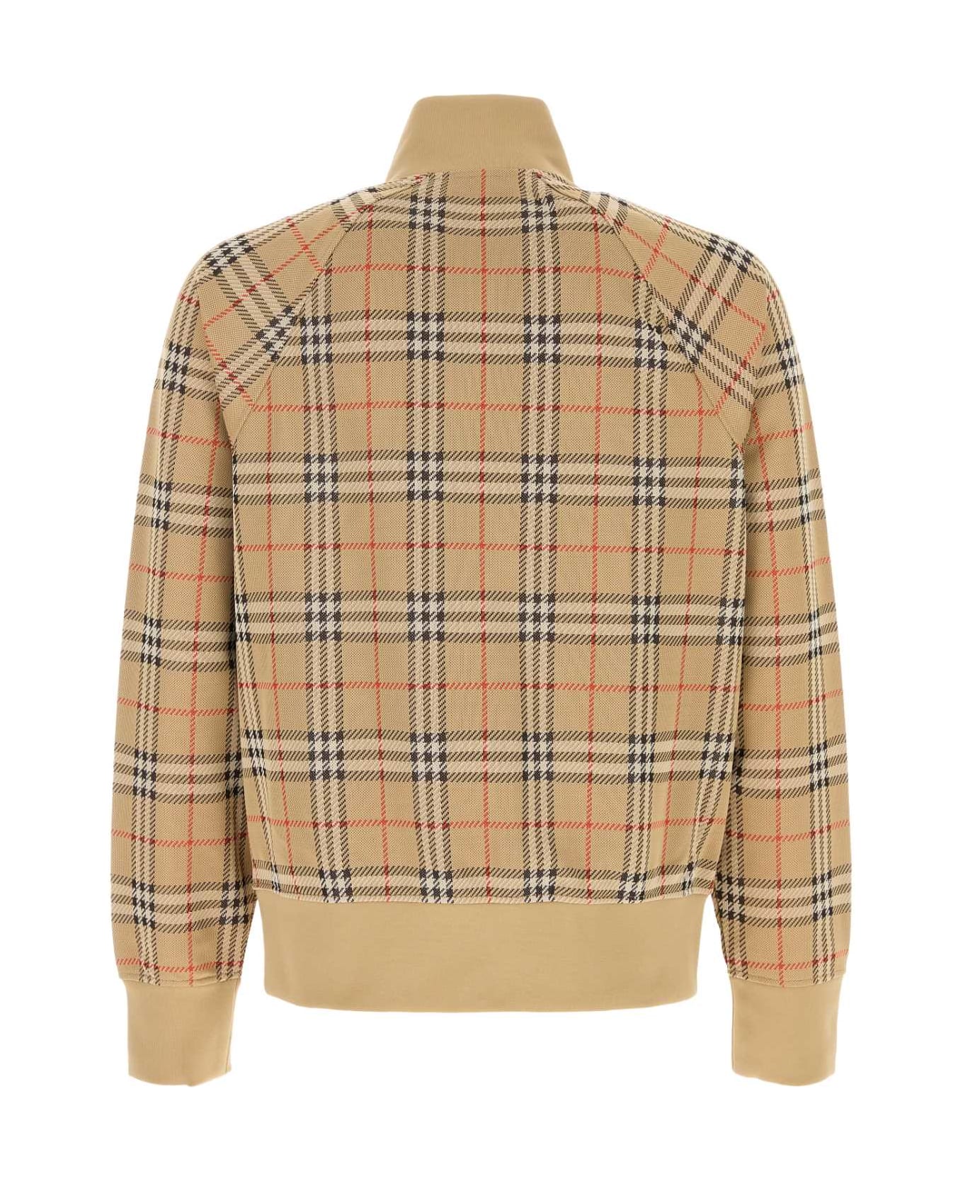 Burberry Embroidered Polyester Sweatshirt - SANDIPCHECK