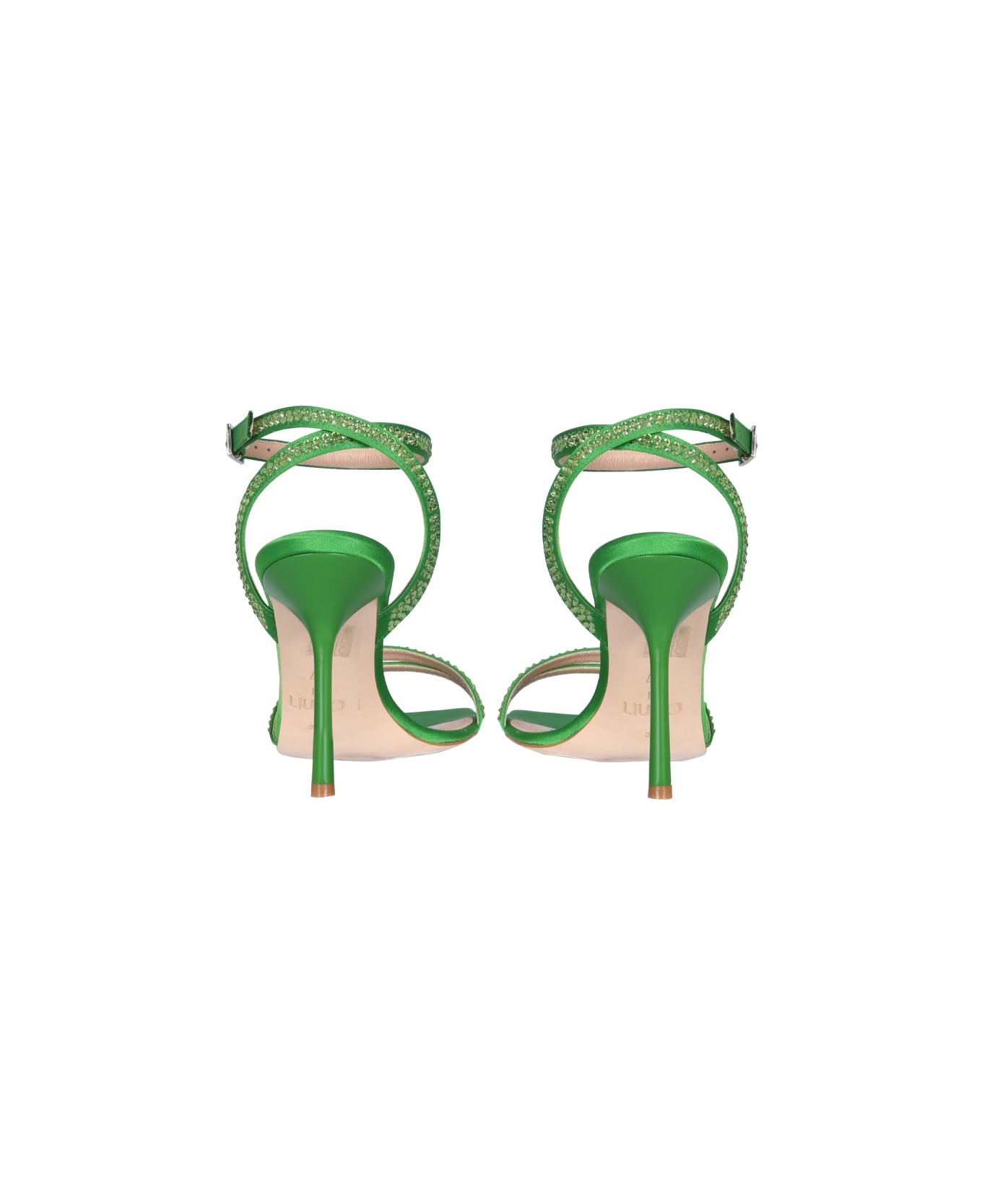Liu-Jo "camellia" Sandals - GREEN サンダル