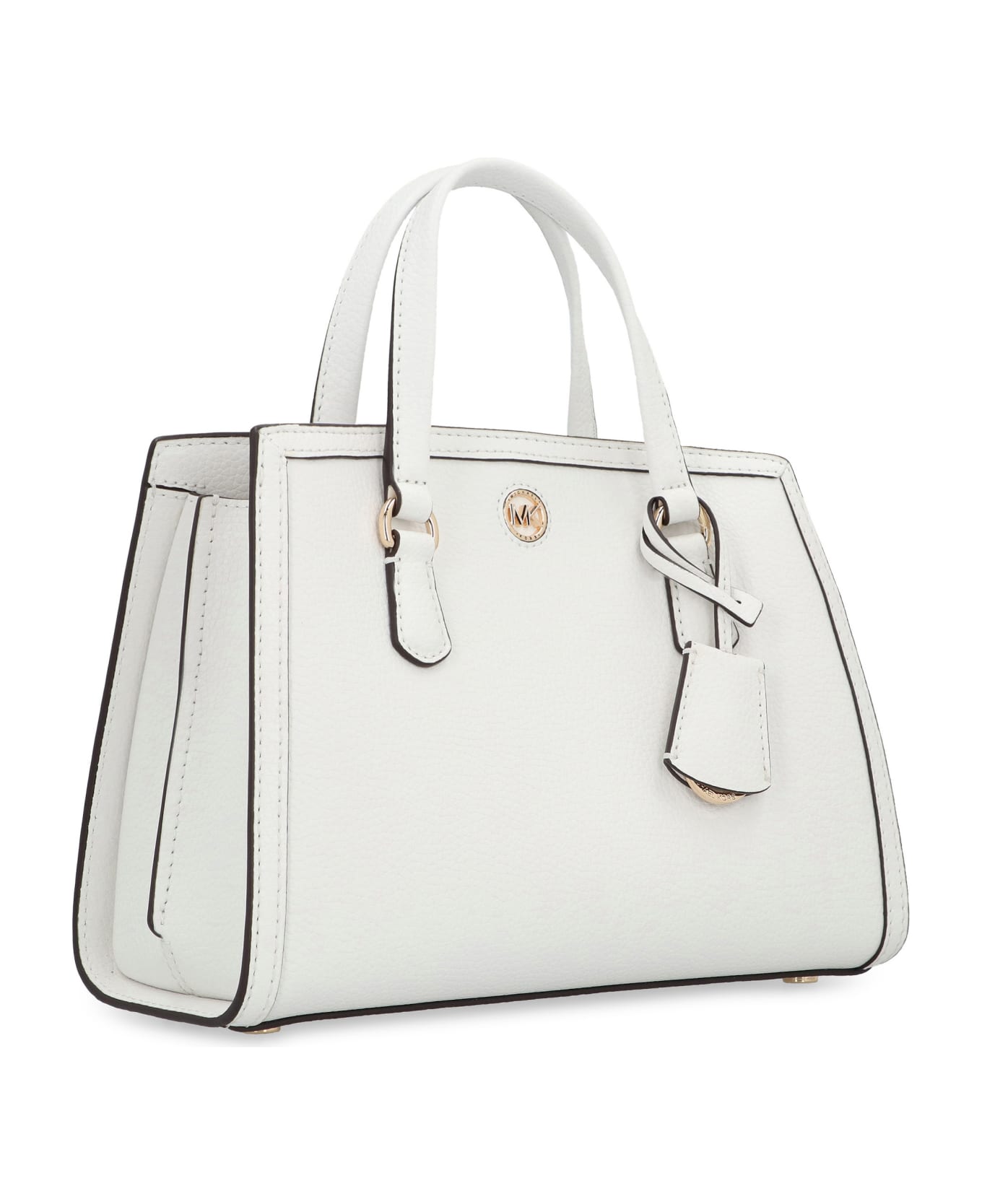 MICHAEL Michael Kors Chantal Leather Handbag - White トートバッグ