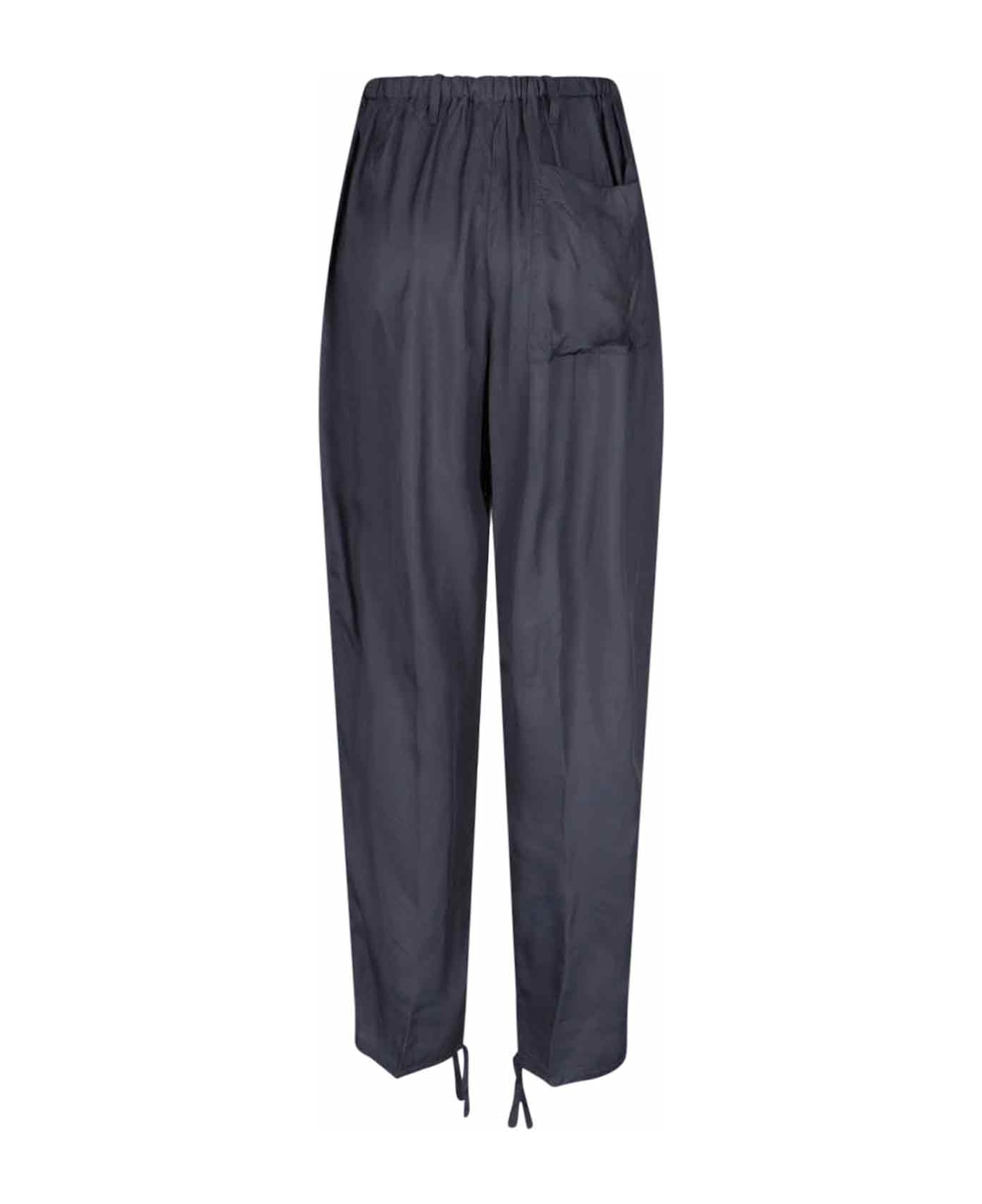Dries Van Noten Draped Pants - Gray