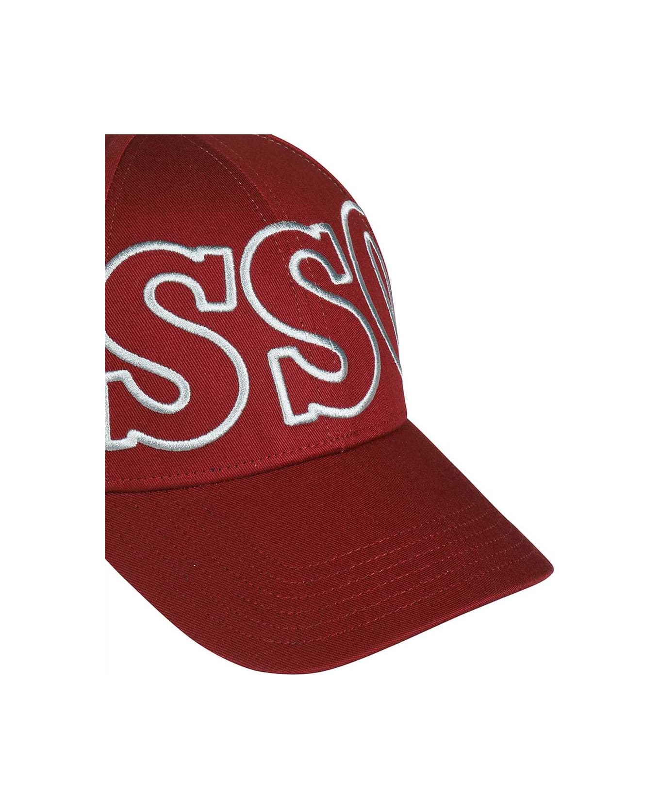 Missoni Logo Baseball Cap - red