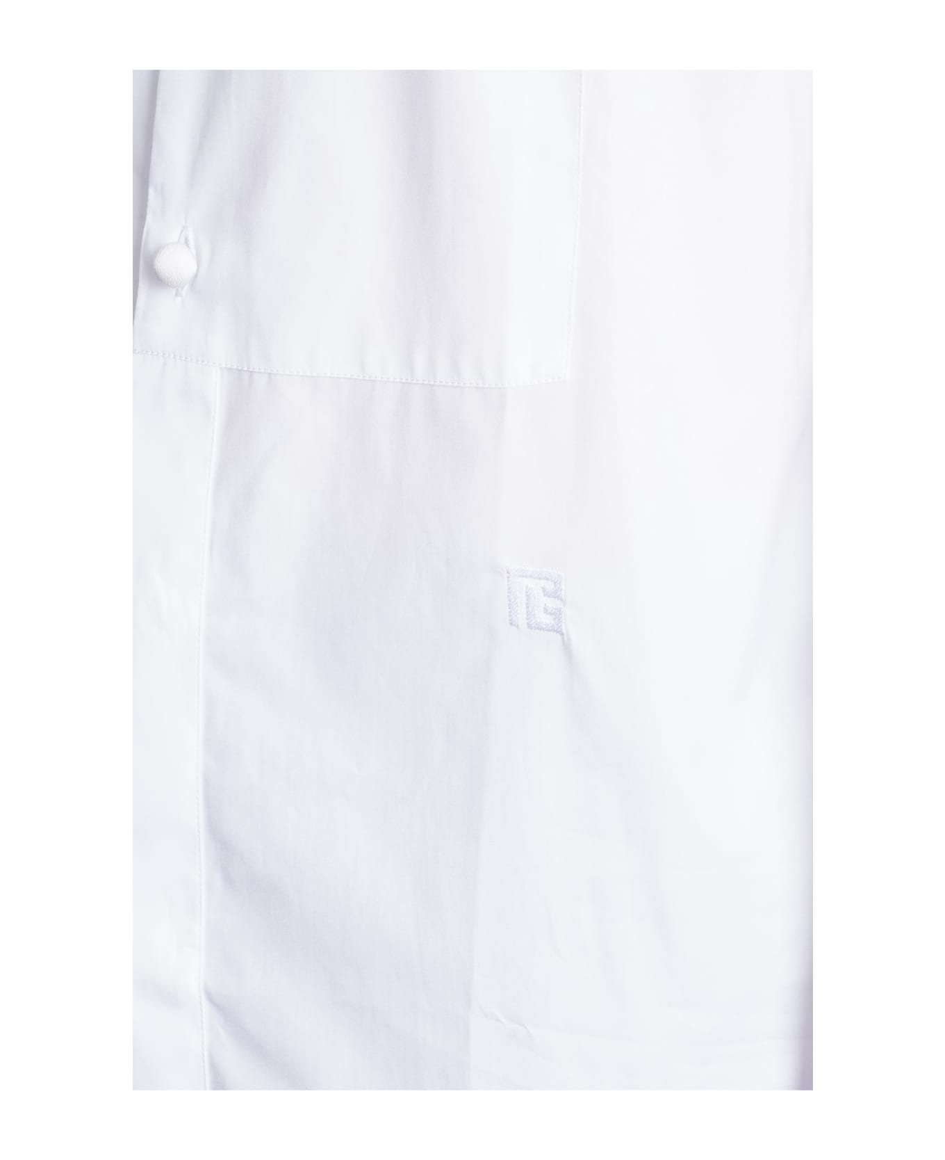 Balmain Shirt In White Origin - white