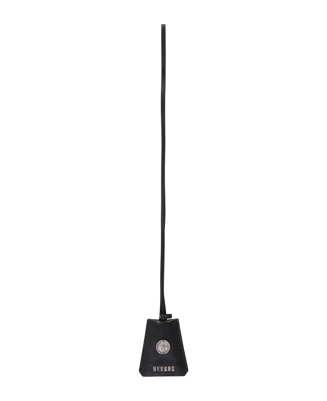 Versus Versace Leather Keyring - black