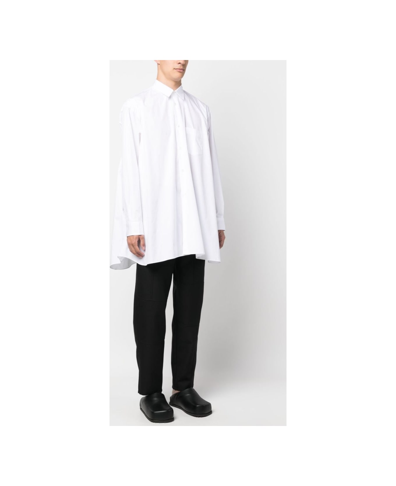 Comme des Garçons Cotton Shirt - White