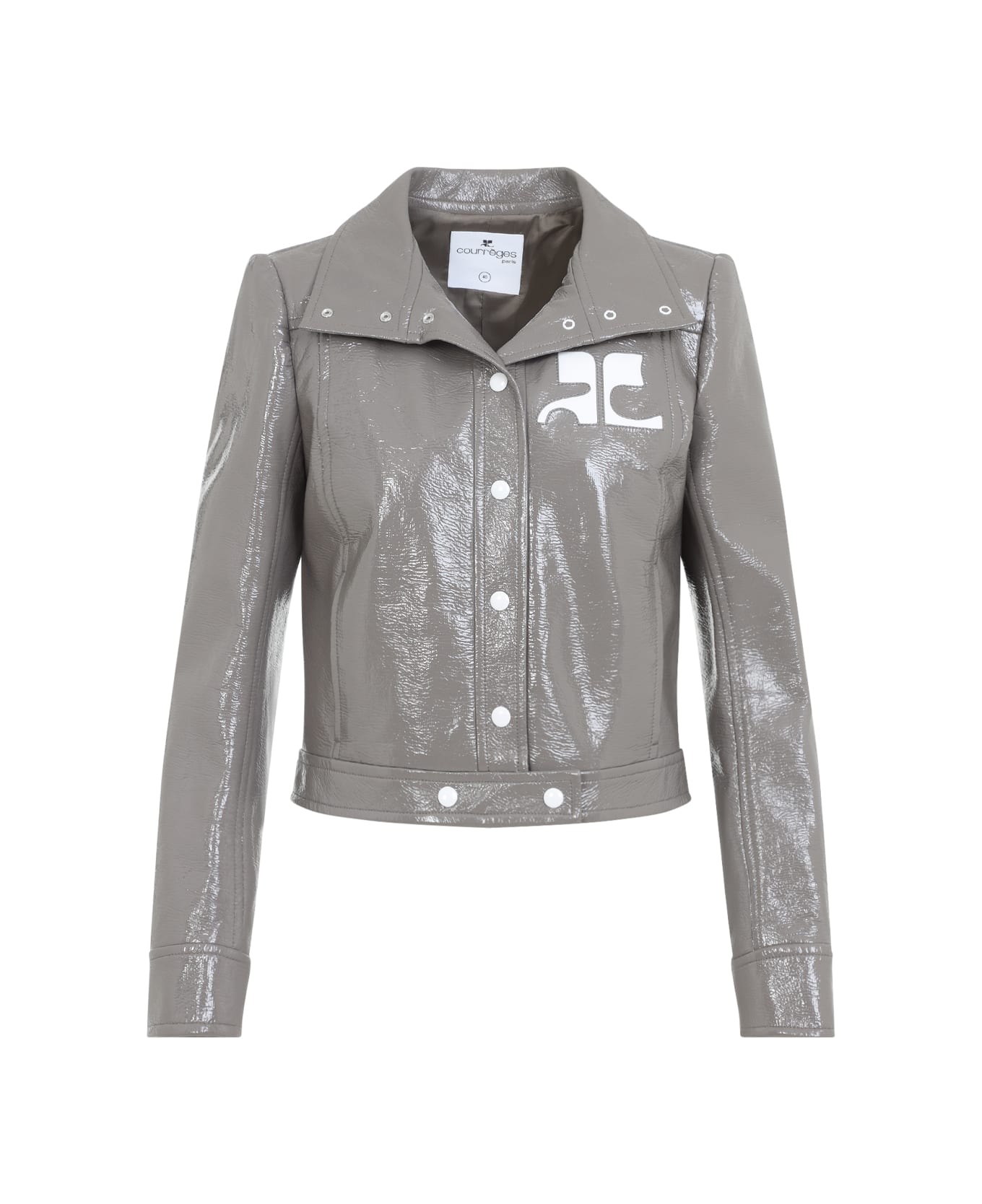 Courrèges Vinyle Reedition Jacket - Light Mocha